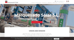 Desktop Screenshot of marquesadosolar.com